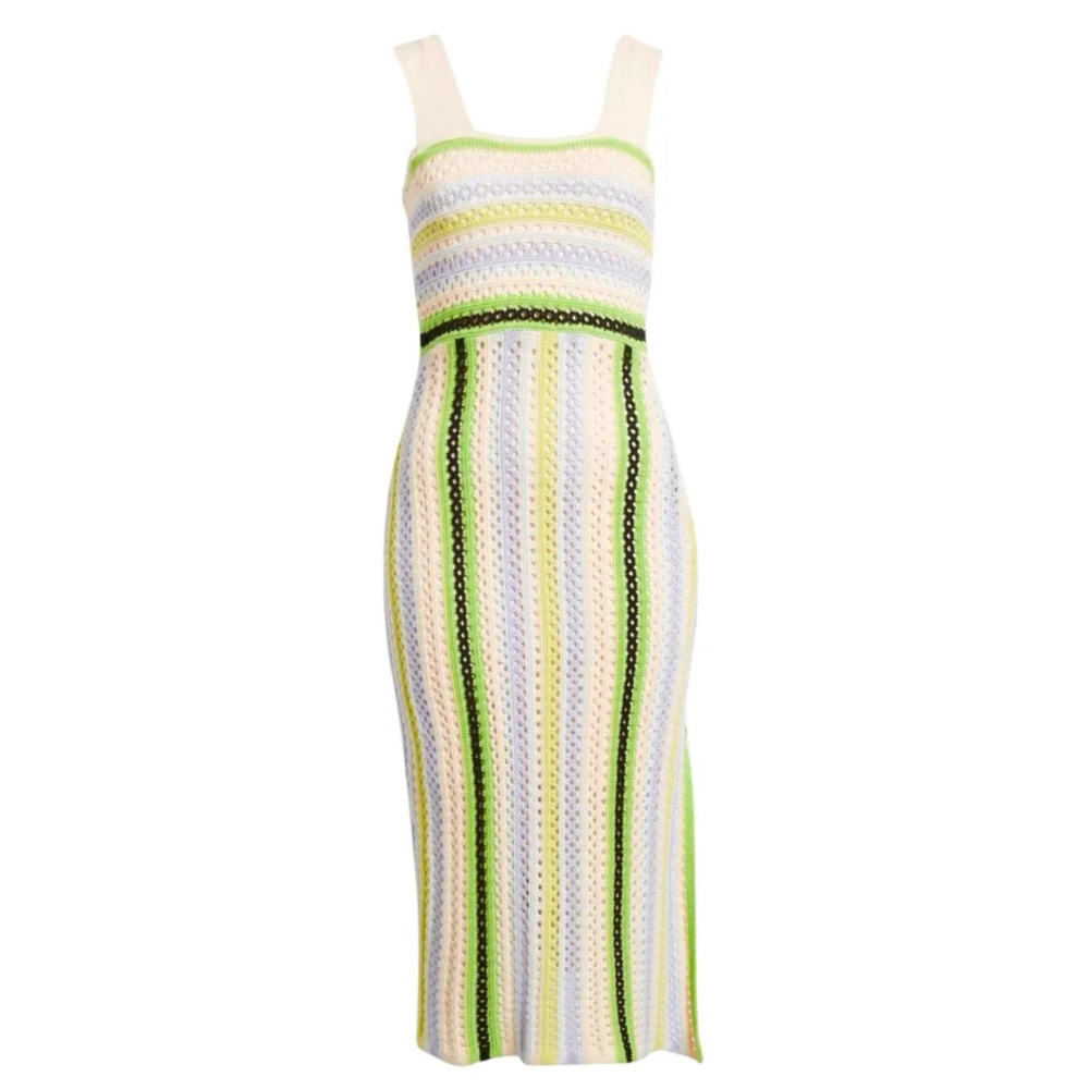 CIEBON Sahara Crochet Midi Dress (Size: M)